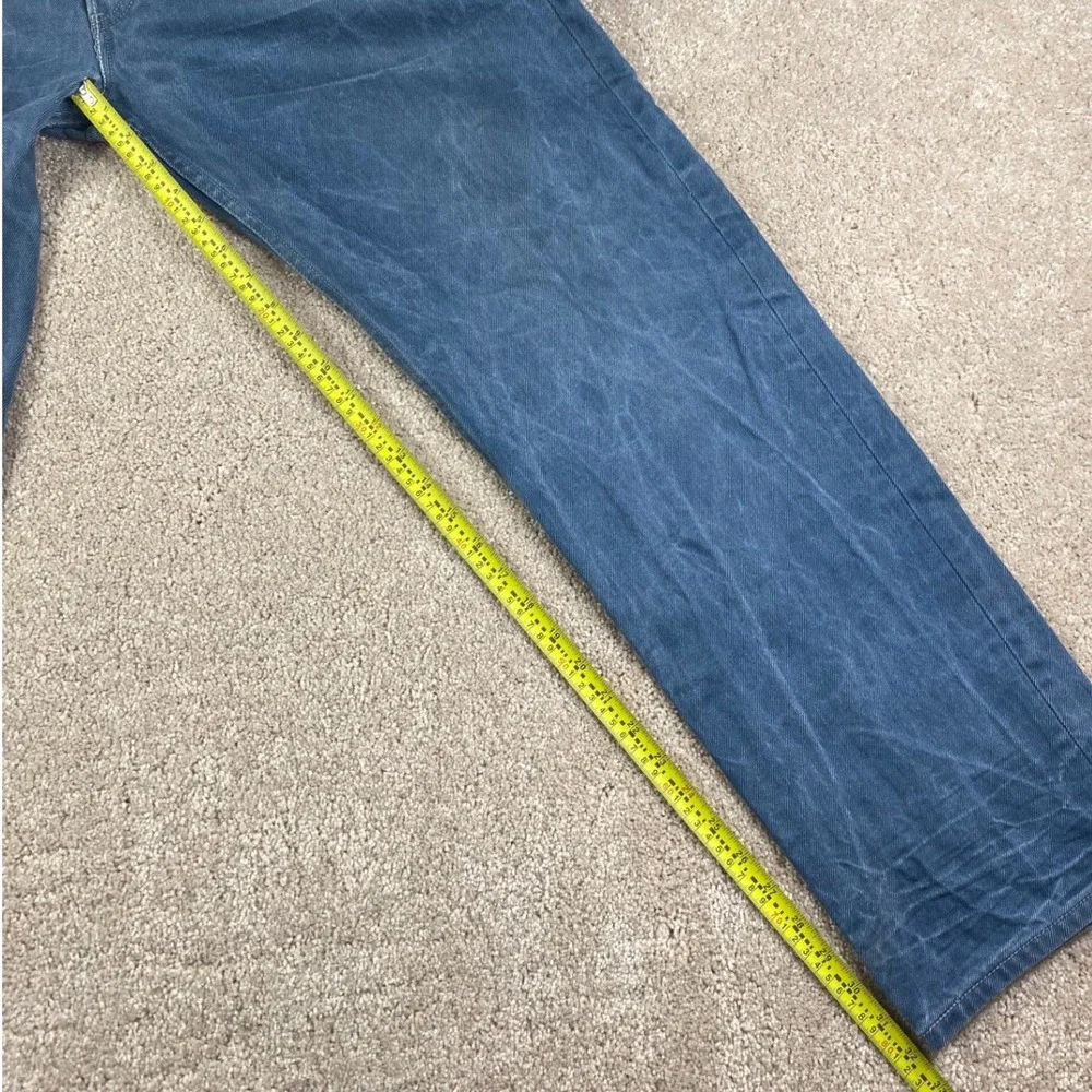 Levis 501 Original Straight Fit Blue Jeans Mens 36x34 Button Fly Denim Pants